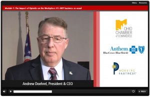Ohio Chamber of Commerce Opioid Toolkit - Screenshot